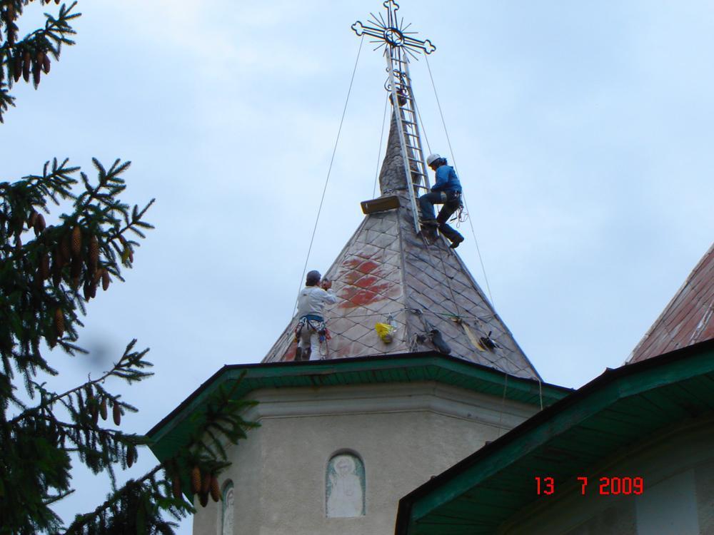 Renovare la Biserica Înălțarea Domnului